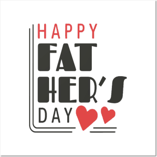 Happy father's day Posters and Art